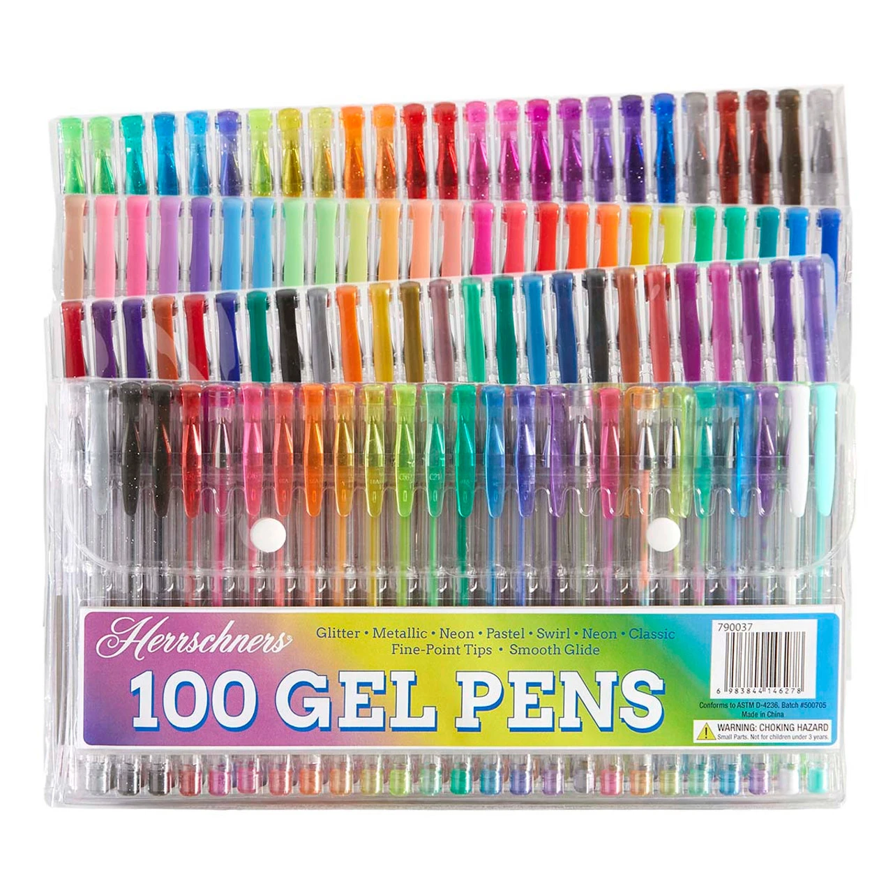 Herrschners 100-Piece Gel Pen Set Artist Tool 2 Herrschners 100-Piece Gel Pen Set Artist Tool