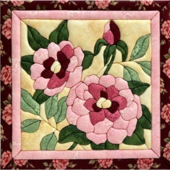 Quilt Magic Wildflowers Kit No-Sew Quilt Kit