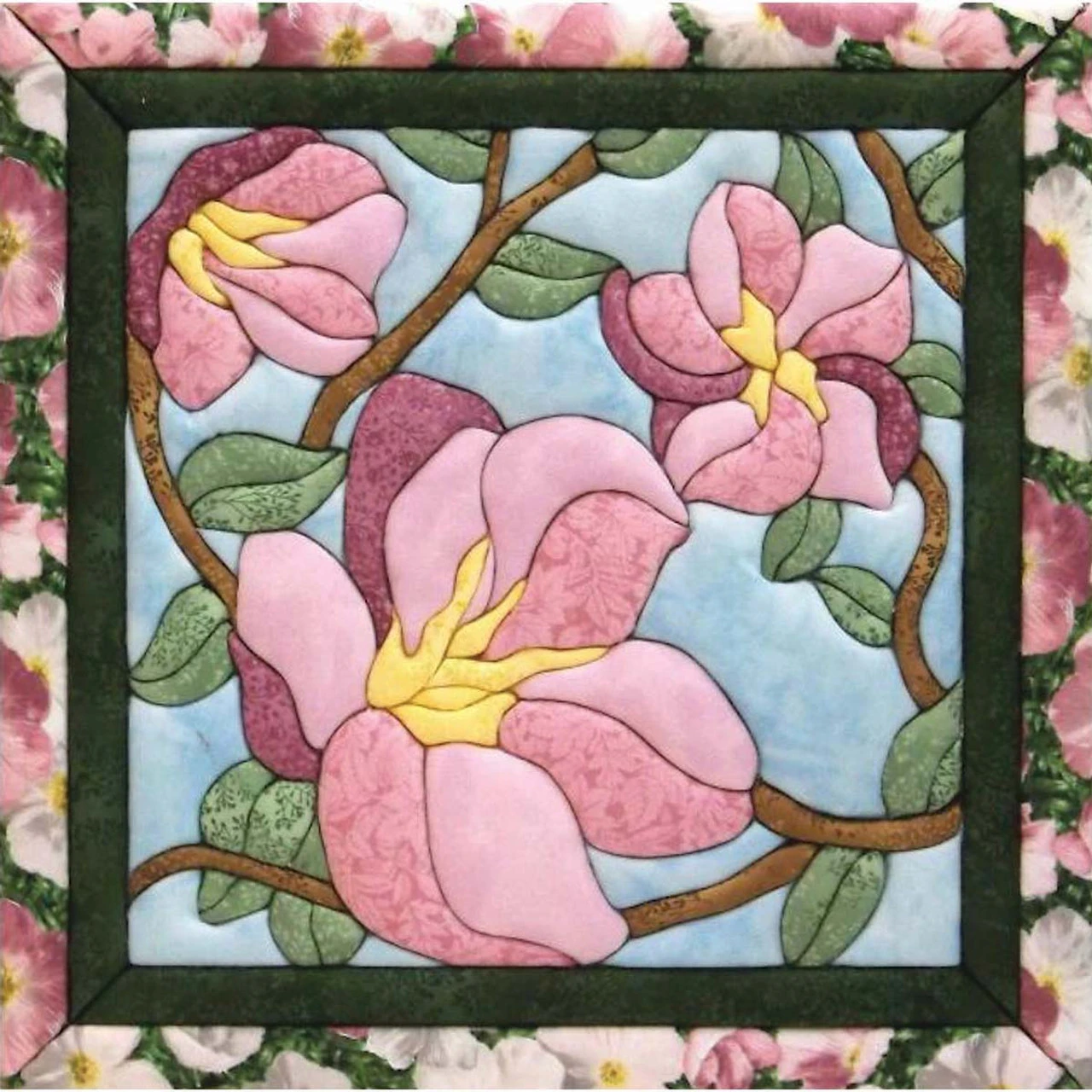 Quilt Magic Spring Bloom No-Sew Quilt Kit 3 Quilt Magic Spring Bloom No-Sew Quilt Kit