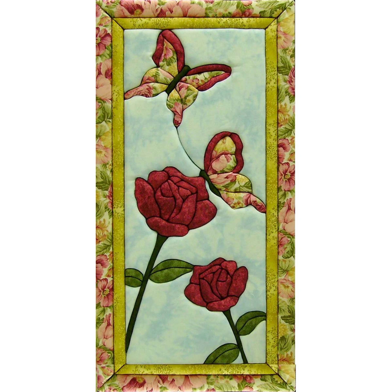 Quilt Magic Roses & Butterflies No-Sew Quilt Kit 3 Quilt Magic Roses & Butterflies No-Sew Quilt Kit