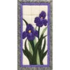 Quilt Magic Irises No-Sew Quilt Kit