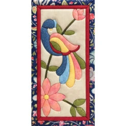 Quilt Magic Birds In Paradise No-Sew Quilt Kit