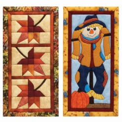 Quilt Magic Scarecrow & Falling Leaves, Set Of 2 Kits Beading Kit