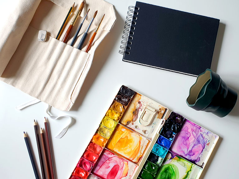 Robotime Zone -Robotime Zone plein air watercolour supplies painting outside